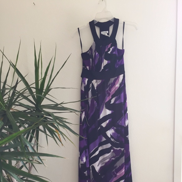 Long Purple Party Dress Formal - Picture 2 of 6